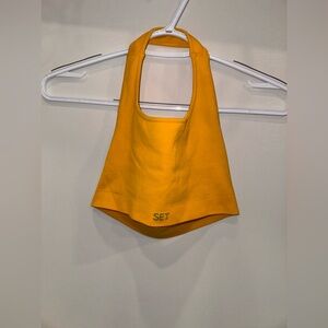 Set Active x Madelyn Cline Halter Neck Sports Bra